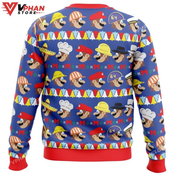 Do The Odyssey Super Mario Bros Ugly Christmas Sweater