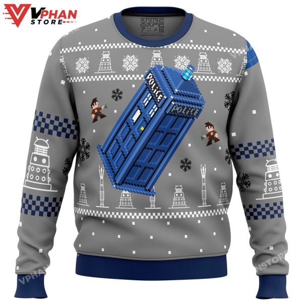 Doctor Who Ugly Christmas Sweater