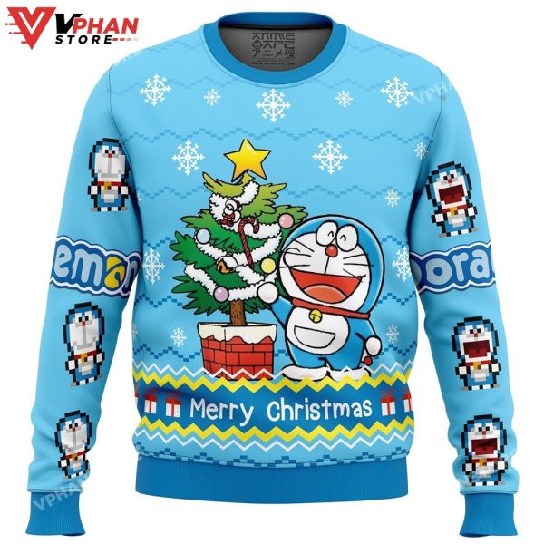 Doraemon Ugly Christmas Sweater