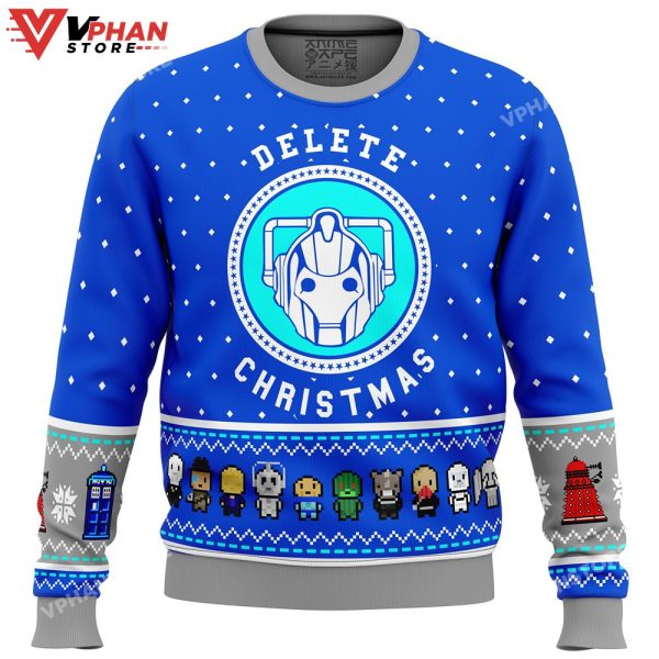 Dr Who Dalek Ugly Christmas Sweater