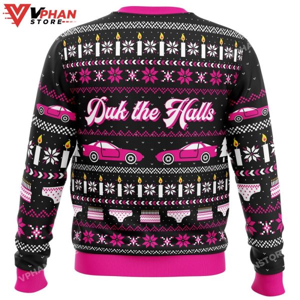 Duk The Halls Sixteen Candles Ugly Christmas Sweater