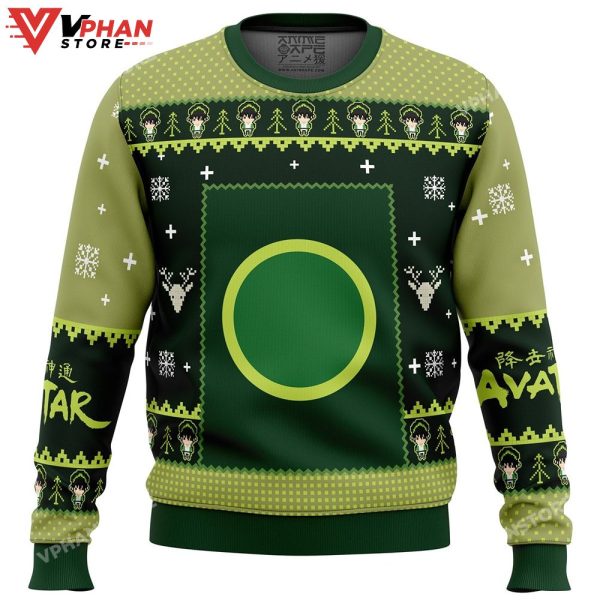 Earthbenders Earth Kingdom Avatar Ugly Christmas Sweater