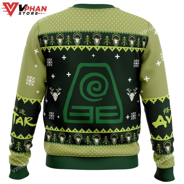 Earthbenders Earth Kingdom Avatar Ugly Christmas Sweater