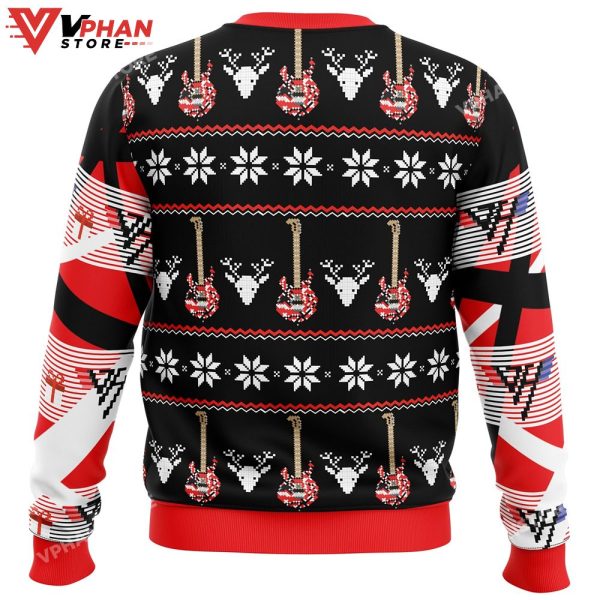 Eddie Van Halen Ugly Christmas Sweater