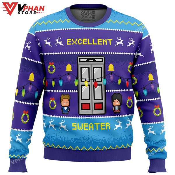 Bill And Ted Excellent Sweater Ugly Sweater