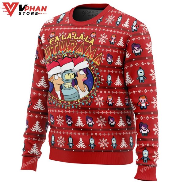 Fa-La-La-La Futurama Ugly Christmas Sweater