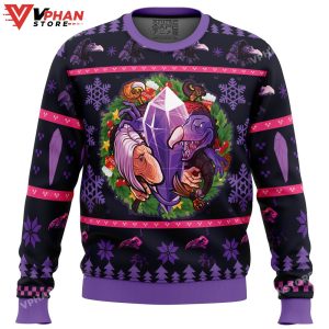 Fantasy Puppet Christmas Dark Crystal Ugly Christmas Sweater 1