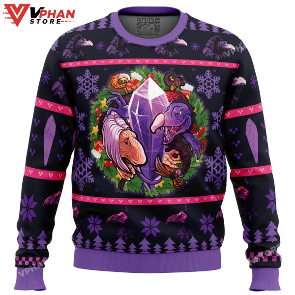 Fantasy Puppet Christmas Dark Crystal Ugly Sweater