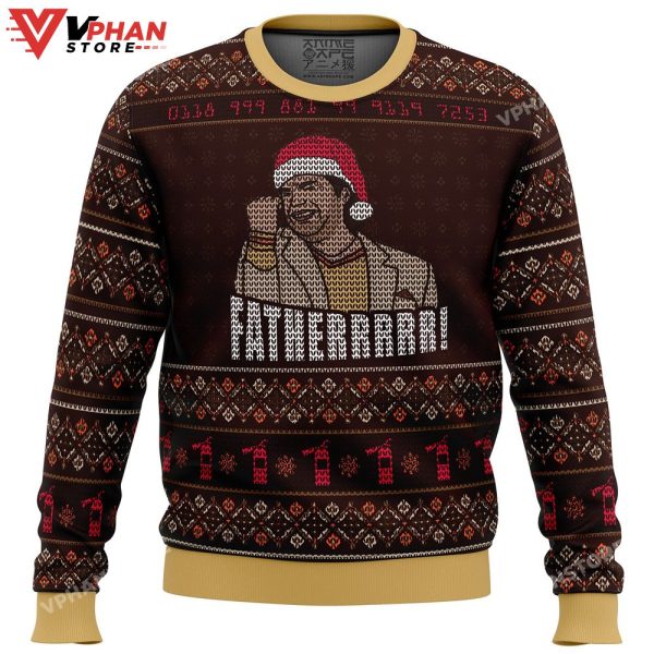 Fatherrrr The IT Crowd Ugly Christmas Sweater