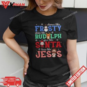 Frosty Rudolph Santa Jesus Funny Christmas Quote 1