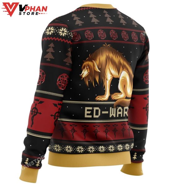 Fullmetal Alchemist Chimera Nina Tucker Ed-ward Ugly Christmas Sweater