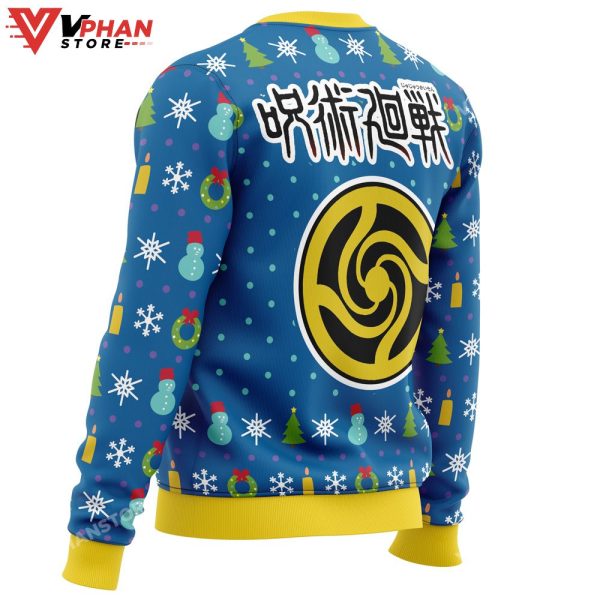 Fun Walk Jujutsu Kaisen Ugly Christmas Sweater