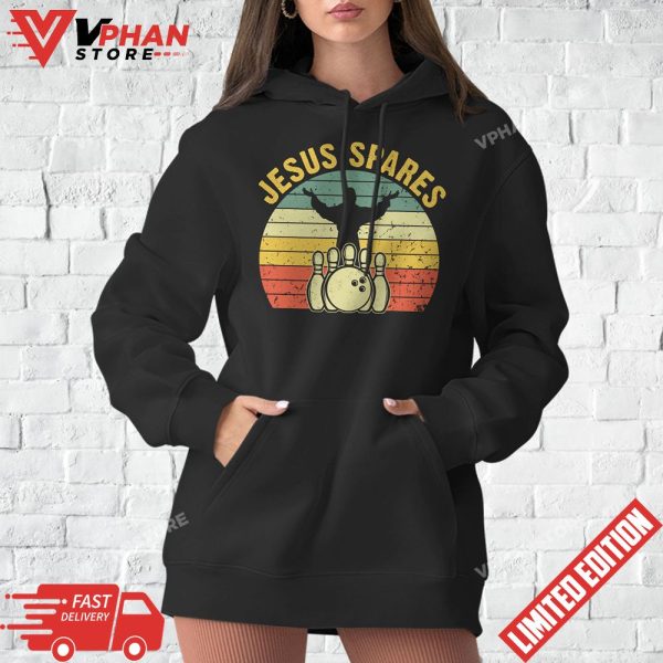 Funny Christian Jesus Spares Bowling T-Shirt