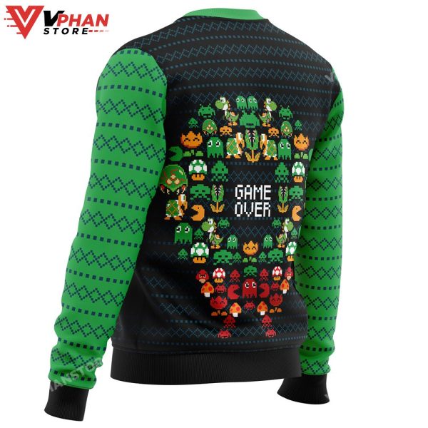 Game Over Nintendo Ugly Sweater