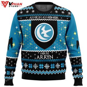 Game of Thrones House Arryn Ugly Christmas Sweater 1