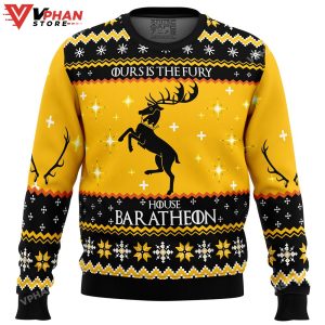 Game of Thrones House Baratheon Ugly Christmas Sweater 1