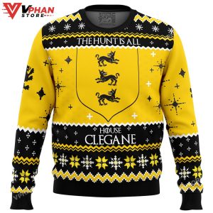 Game of Thrones House Clegane Ugly Christmas Sweater 1