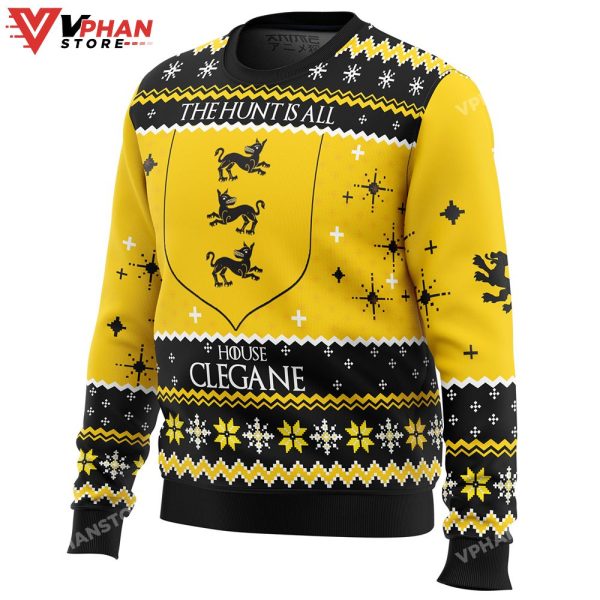 Game of Thrones House Clegane Ugly Christmas Sweater