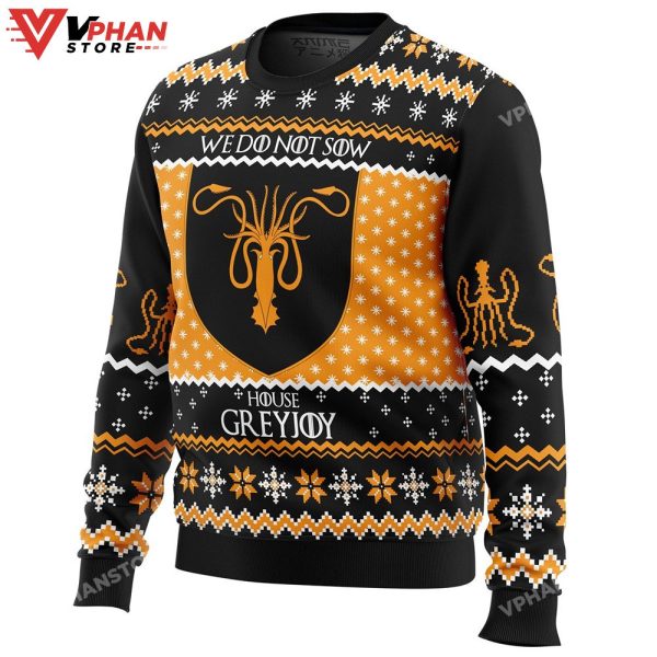 Game Of Thrones House Greyjoy Ugly Christmas Sweater