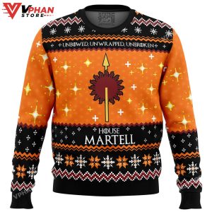 Game of Thrones House Martell Ugly Christmas Sweater 1