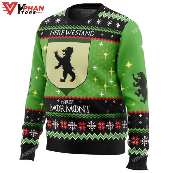 Game Of Thrones House Mormont Ugly Christmas Sweater