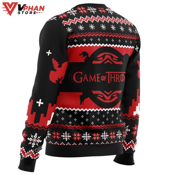 Game Of Thrones House Targaryen Ugly Christmas Sweater