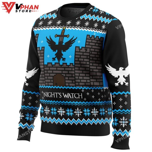 Game Of Thrones Night’s Watch Ugly Christmas Sweater