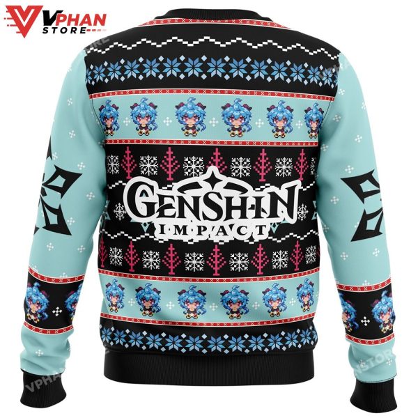 Ganyu Genshin Impact Ugly Christmas Sweater