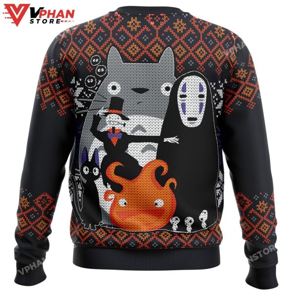 Ghibli Miyazaki Ugly Christmas Sweater