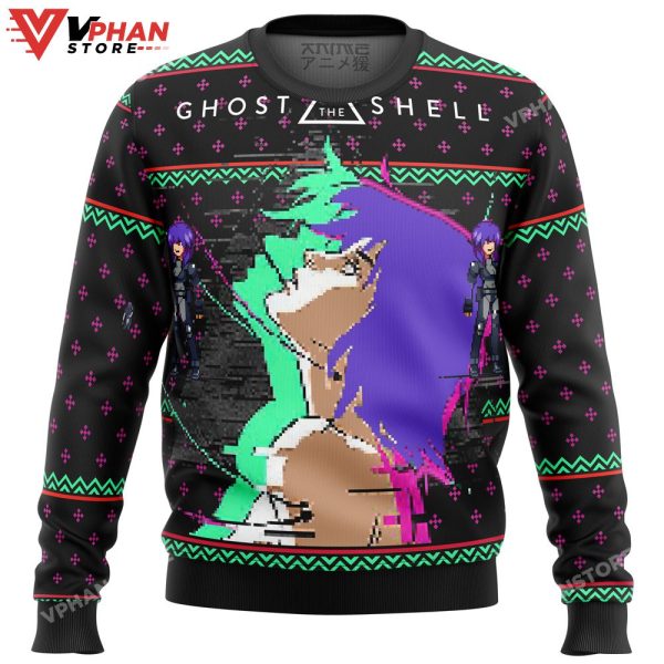 Ghost In The Shell Major Ugly Christmas Sweater