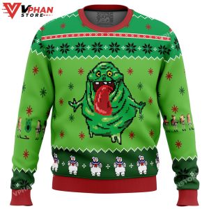 Ghostbusters Ugly Christmas Sweater 1