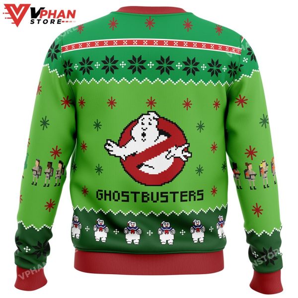 Ghostbusters Ugly Christmas Sweater