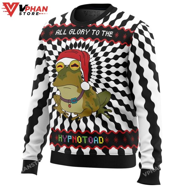 Glory To The Hypnotoad Ugly Christmas Sweater