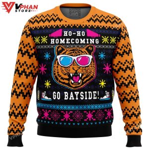 Go Bayside Saved by the Bell Ugly Christmas Sweater 1