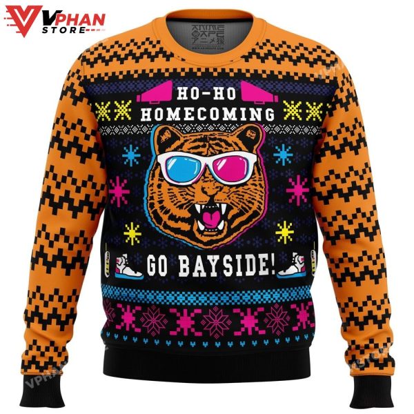 Go Bayside Saved By The Bell Ugly Christmas Sweater