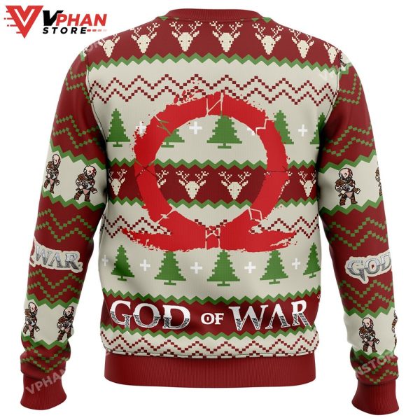 Godf Christmas God of War Ugly Christmas Sweater