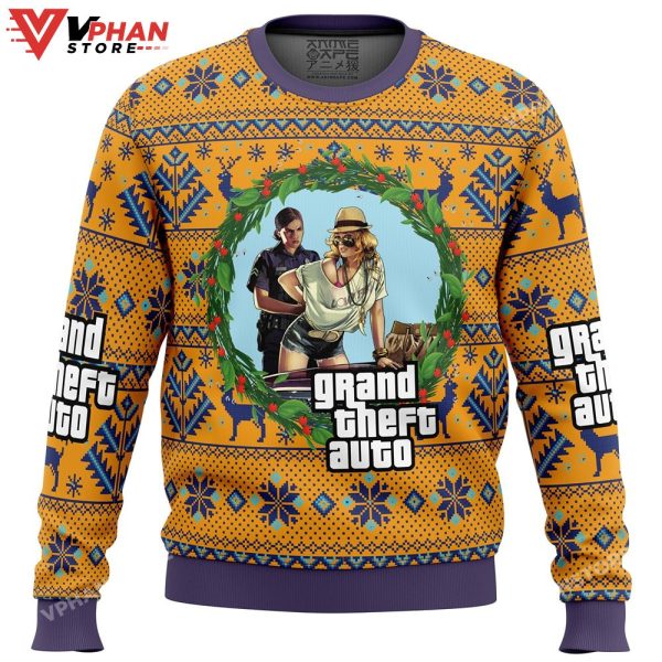 Grand Theft Auto Ugly Christmas Sweater