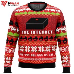 Great Reception The Internet Ugly Christmas Sweater 1