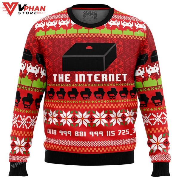 Great Reception The Internet Ugly Christmas Sweater