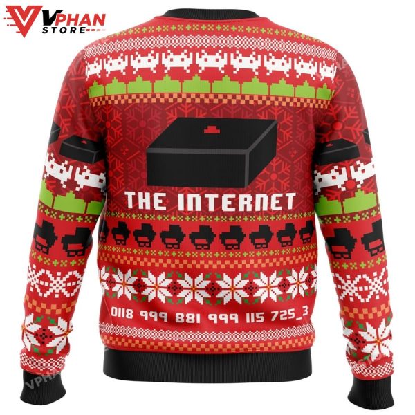 Great Reception The Internet Ugly Christmas Sweater