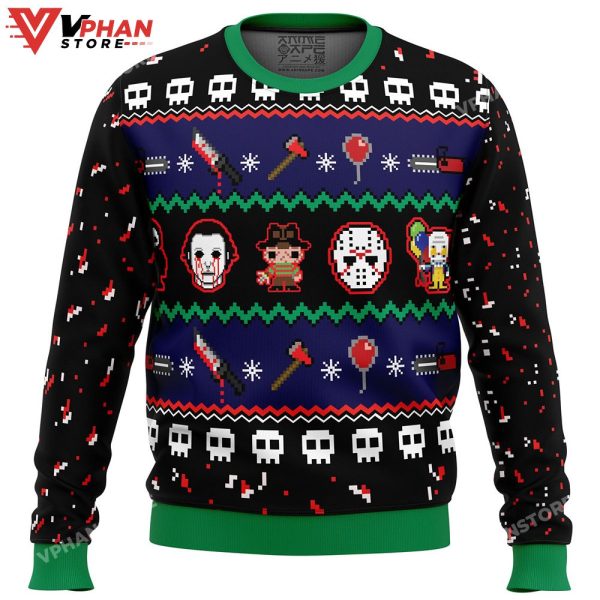 Happy Horrordays Ugly Christmas Sweater