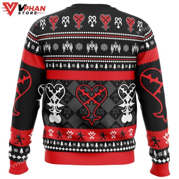 Heartless Christmas Kingdom Hearts Ugly Christmas Sweater