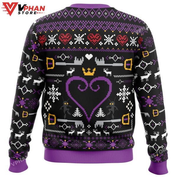 Hearts Kingdom Hearts Ugly Christmas Sweater