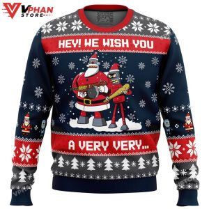 Hey! We Wish You a Futurama Ugly Christmas Sweater 1