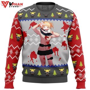 Himiko Toga My Hero Academia Ugly Christmas Sweater 1