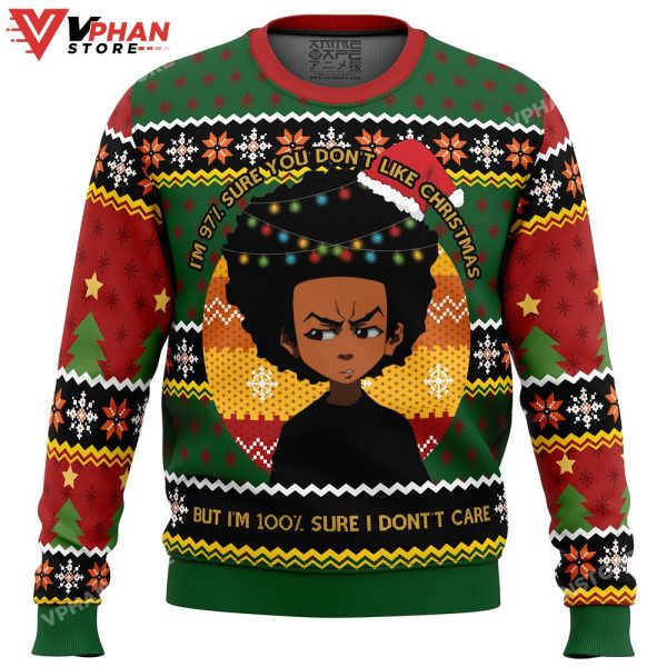 Huey Freeman The Boondocks Christmas Sweater