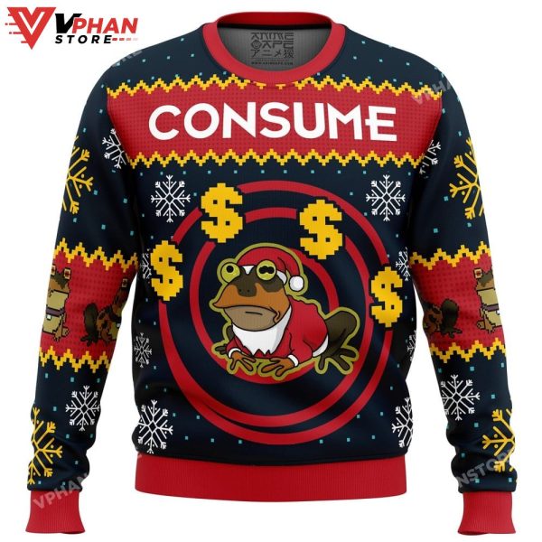 Hypnotoad Consume Futurama Christmas Sweater