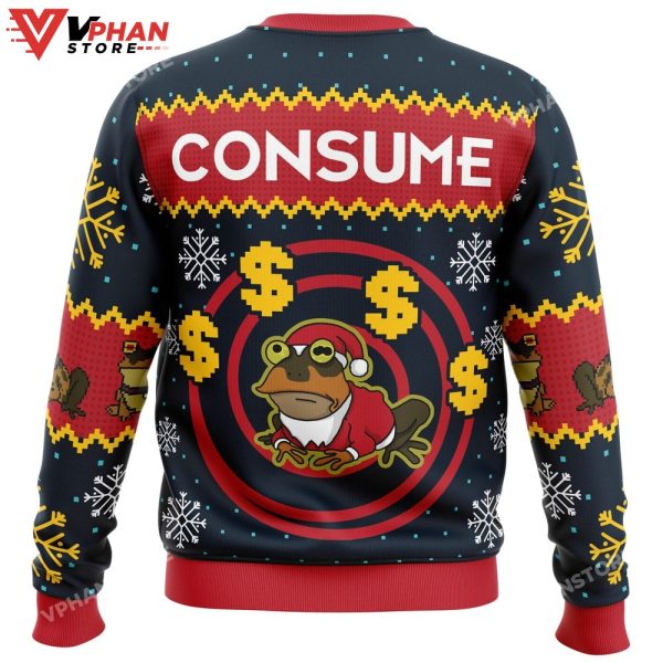 Hypnotoad Consume Futurama Christmas Sweater