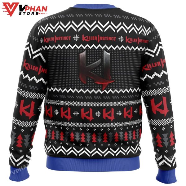 Instinct of a Killer Select Killer Instinct Ugly Christmas Sweater