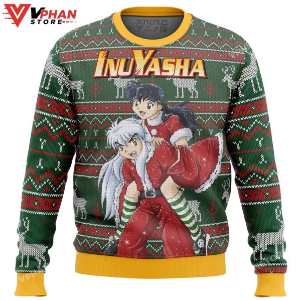 Inuyasha Alt Ugly Christmas Sweater